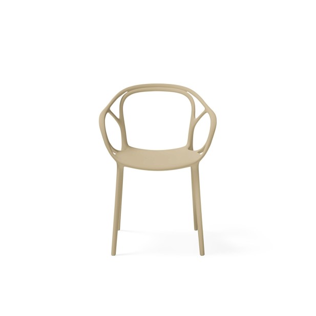 Silla EINO, Plástico / Beige