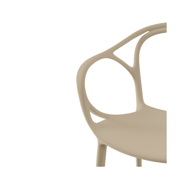 Silla EINO, Plástico / Beige