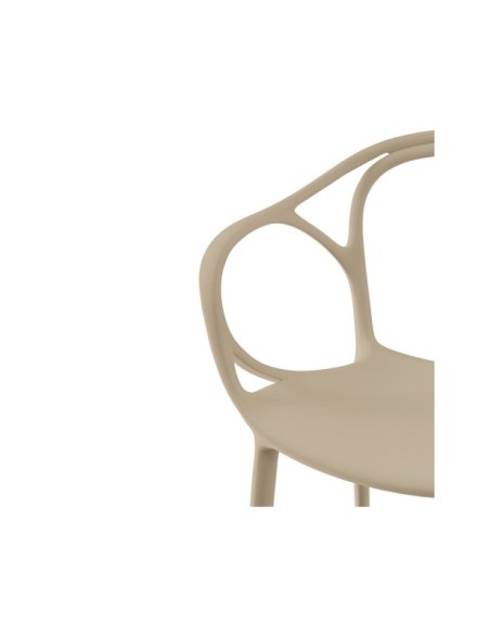 Silla EINO, Plástico / Beige