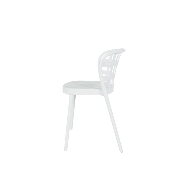 Silla GLOBE, Plástico / Blanco