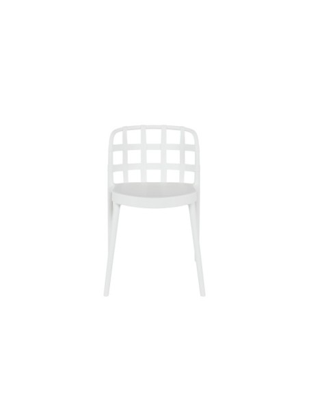 Silla GLOBE, Plástico / Blanco