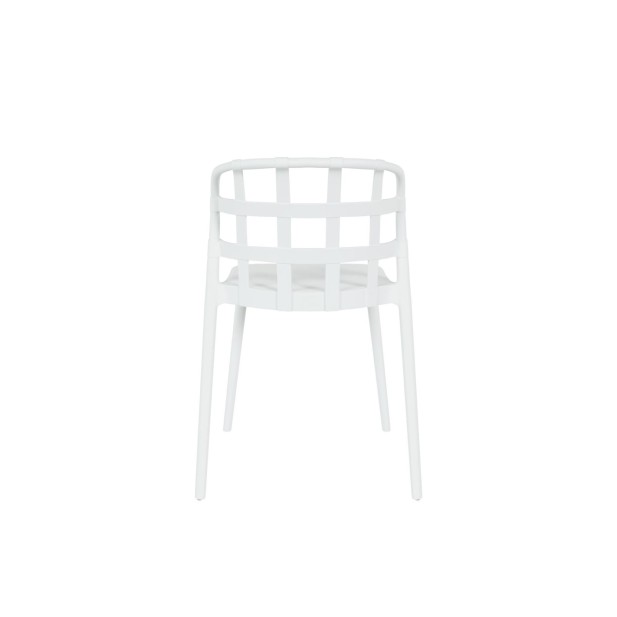 Silla GLOBE, Plástico / Blanco