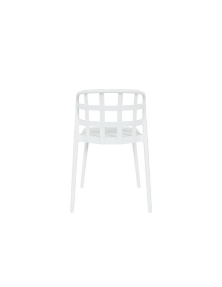 Silla GLOBE, Plástico / Blanco