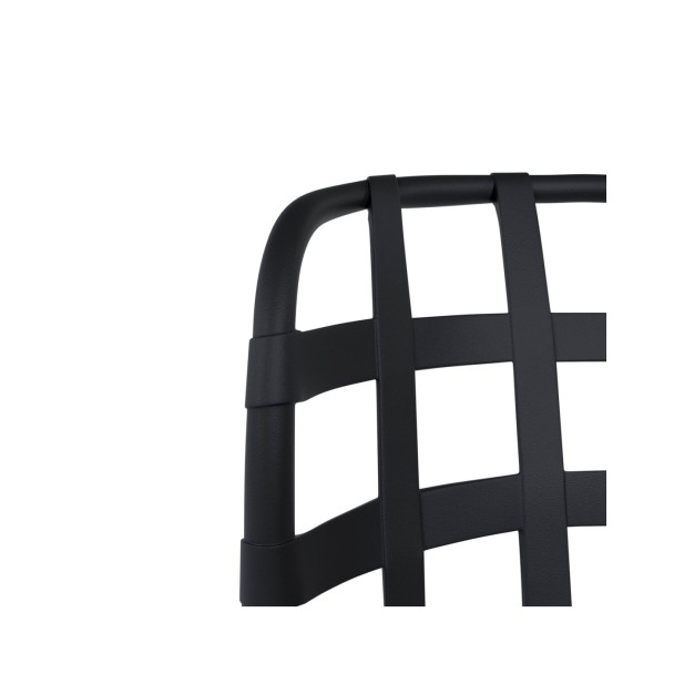 Silla GLOBE, Plástico / Negro