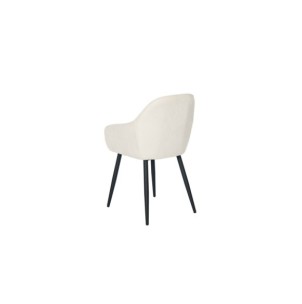 Silla LIDWINA, Textil / Contrachapado / Metal / Beige 2