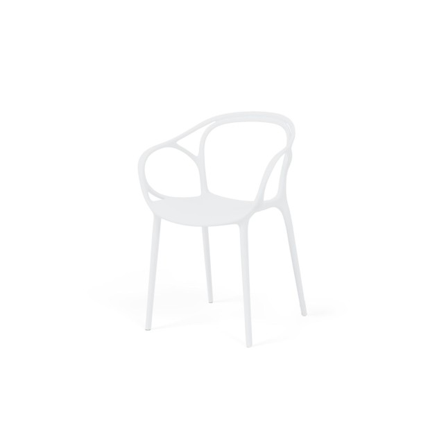 Silla EINO, Plástico / Blanco