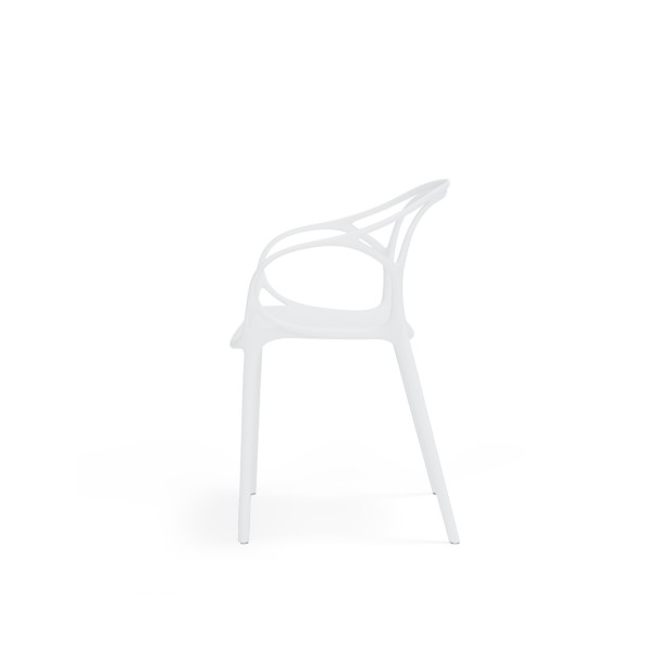 Silla EINO, Plástico / Blanco