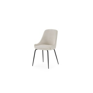 Silla ARI, Textil / Plástico / Metal / Beige