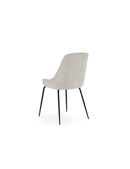 Silla ARI, Textil / Plástico / Metal / Beige