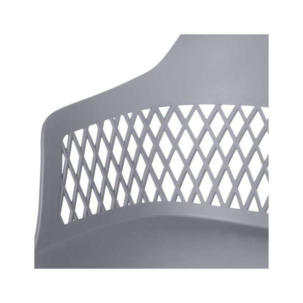 Silla JOY, Plástico / Gris