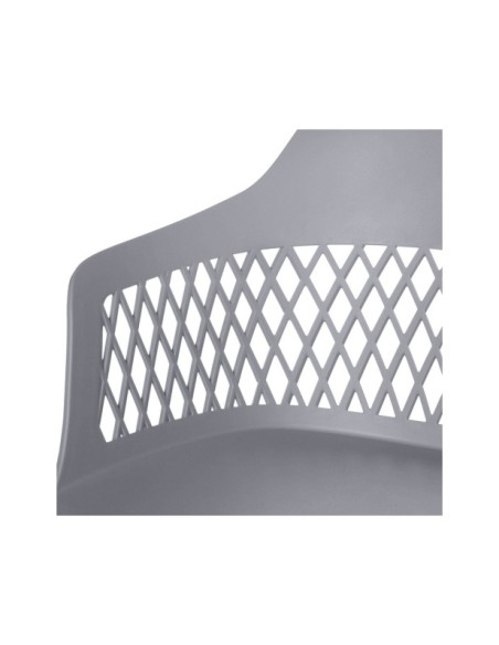 Silla JOY, Plástico / Gris