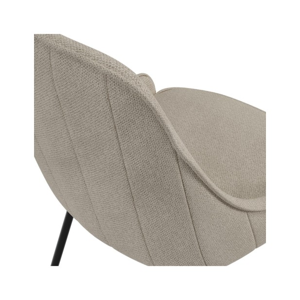 Silla JARL, Textil / Plástico / Metal...