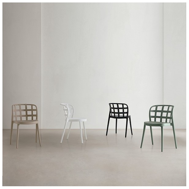 Silla GLOBE, Plástico / Menta