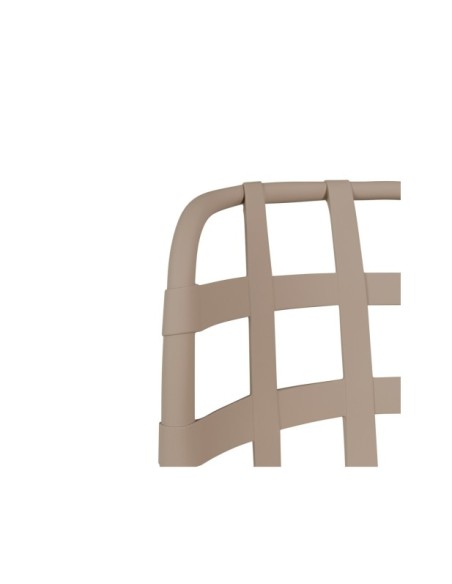 Silla BLOBE, Plástico / Beige