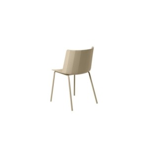 Silla CARL, Plástico / Beige 2