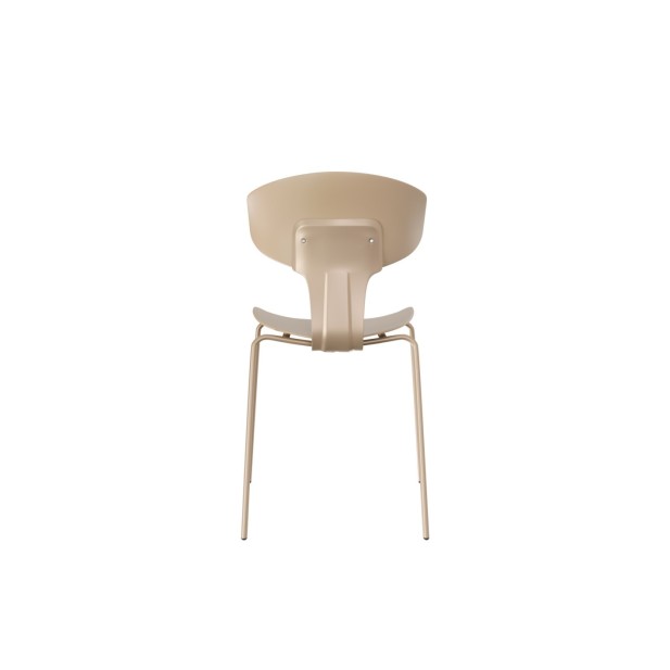 Silla REINER, Plástico / Metal / Beige