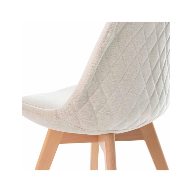 Silla MARA, Plástico / Madera Haya /...