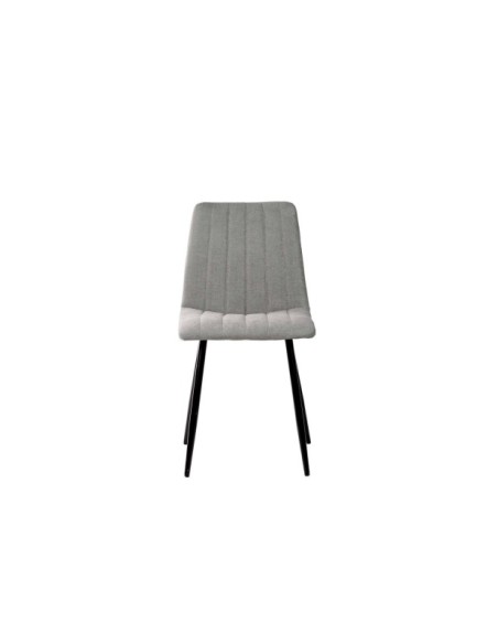 Silla KÅNA, Textil / Contrachapado / Metal / Gris Claro
