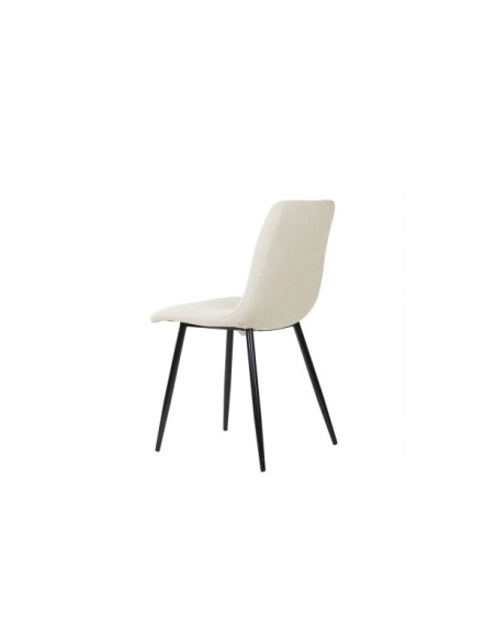 Silla KÅNA, Textil / Contrachapado / Metal / Beige