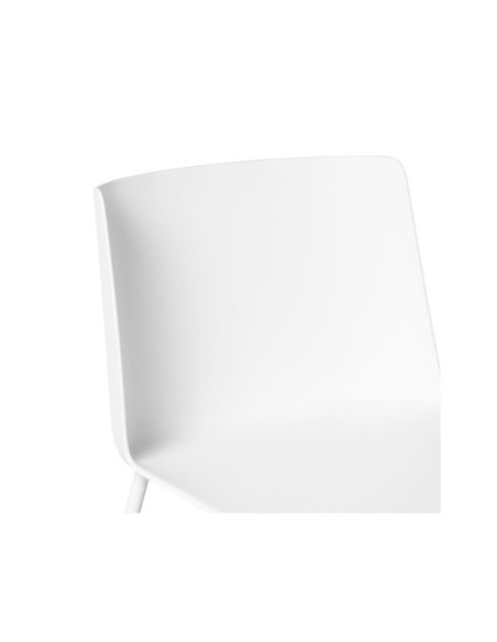 Silla CARL, Plástico / Blanco