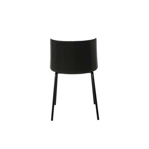 Silla CARL, Plástico / Negro