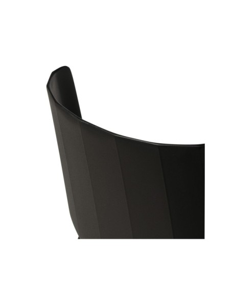 Silla CARL, Plástico / Negro