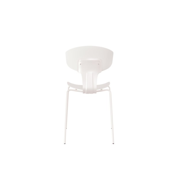Silla REINER, Plástico / Metal / Blanco