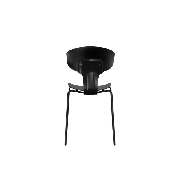 Silla REINER, Plástico / Metal / Negro