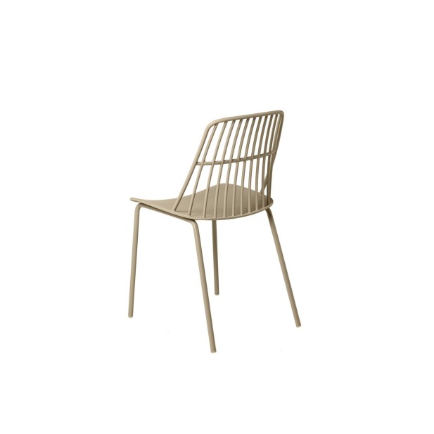 Silla NOR, Polipropileno / Beige
