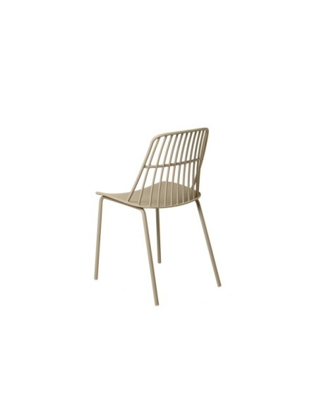 Silla NOR, Polipropileno / Beige