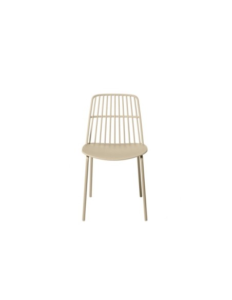 Silla NOR, Polipropileno / Beige