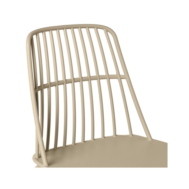 Silla NOR, Polipropileno / Beige