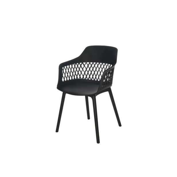Silla JORDAN, Plástico / Negro