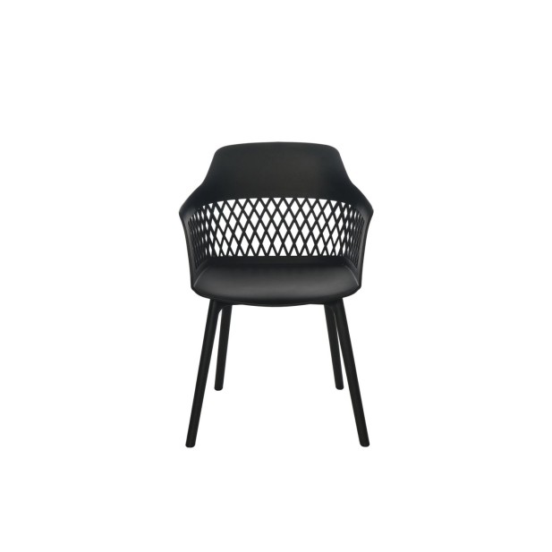 Silla JORDAN, Plástico / Negro