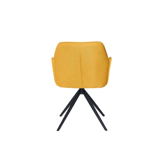 Silla Giratoria AMY, Textil / Metal /...