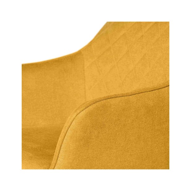 Silla Giratoria AMY, Textil / Metal /...