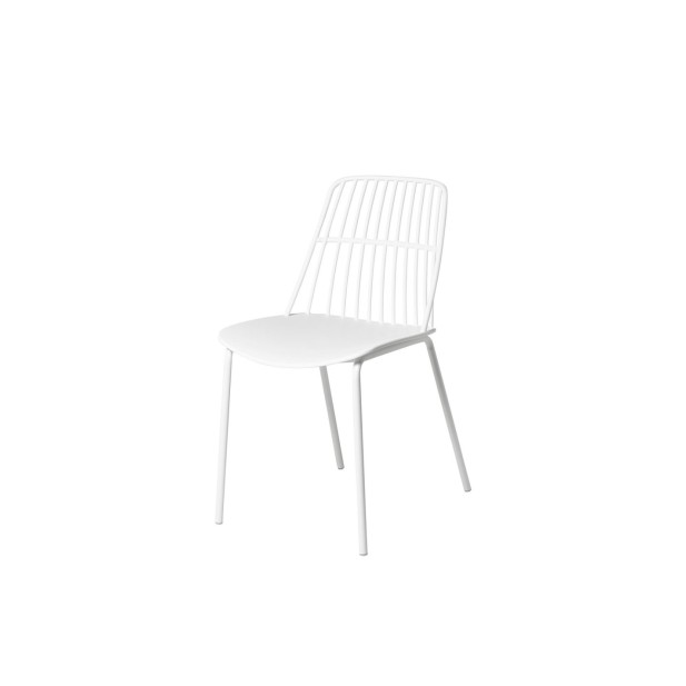 Silla HILDA, Plástico / Blanco