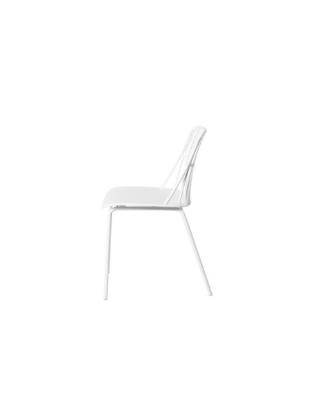 Silla HILDA, Plástico / Blanco