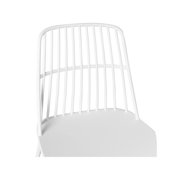 Silla HILDA, Plástico / Blanco