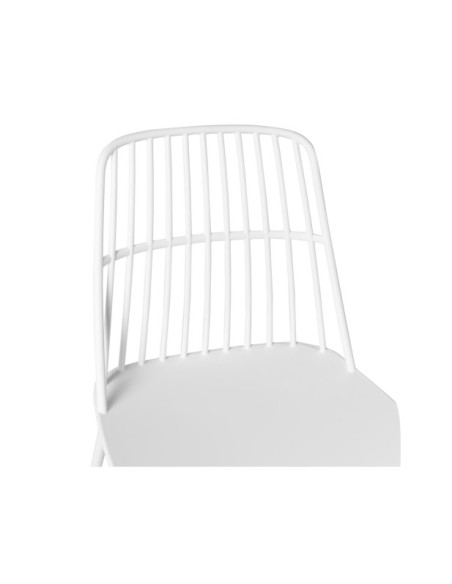 Silla HILDA, Plástico / Blanco