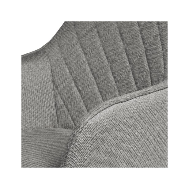 Silla Giratoria AMY, Textil / Metal /...