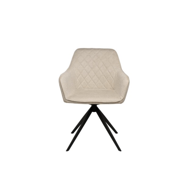 Silla Giratoria AMY, Textil / Metal /...