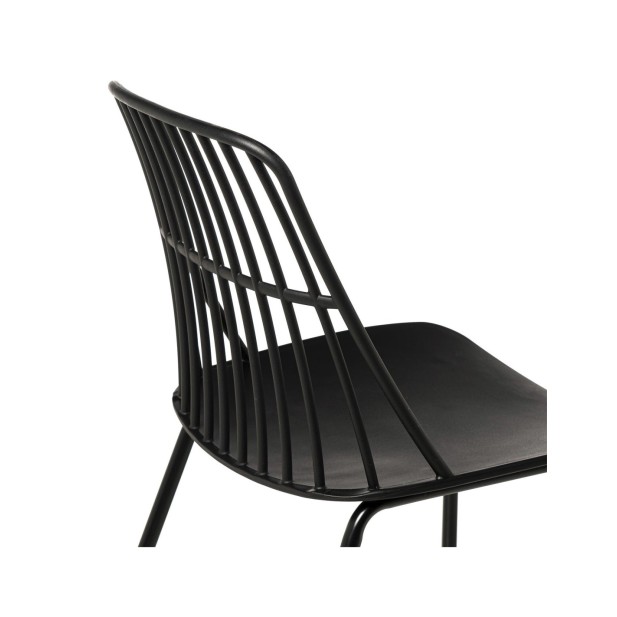 Silla NORD, Plástico / Negro