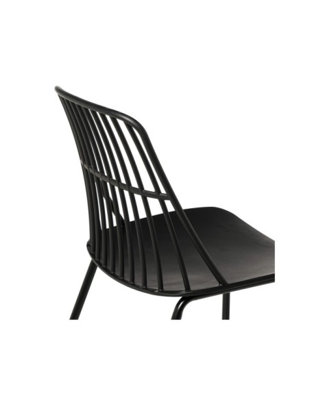 Silla NORD, Plástico / Negro