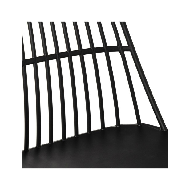 Silla NORD, Plástico / Negro