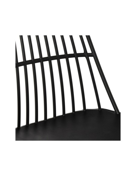 Silla NORD, Plástico / Negro