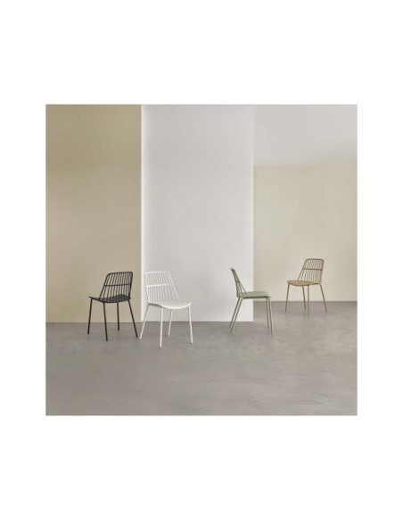 Silla NORD, Plástico / Negro