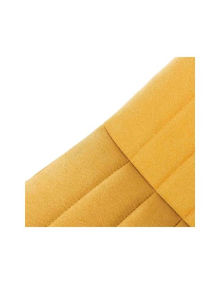 Silla KÅNA, Textil / Contrachapado / Metal / Mostaza