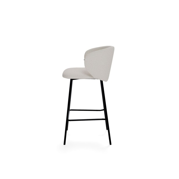 Taburete Alto RENATE 66 cm, Textil /...