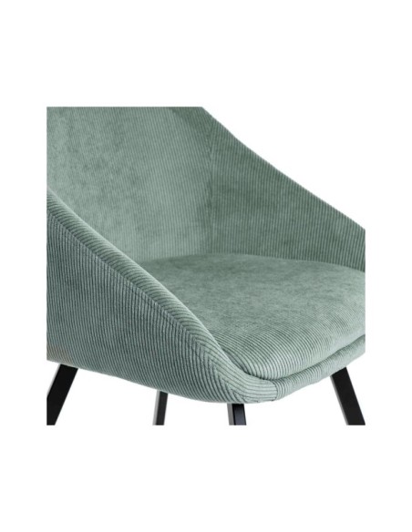 Silla ARKYN, Textil / Contrachapado / Metal / Menta